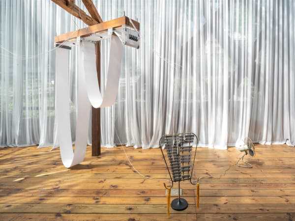 Installation view of “The 14th Gwangju Biennale” Horanggasinamu Art Polygon, Gwangju, 2023.