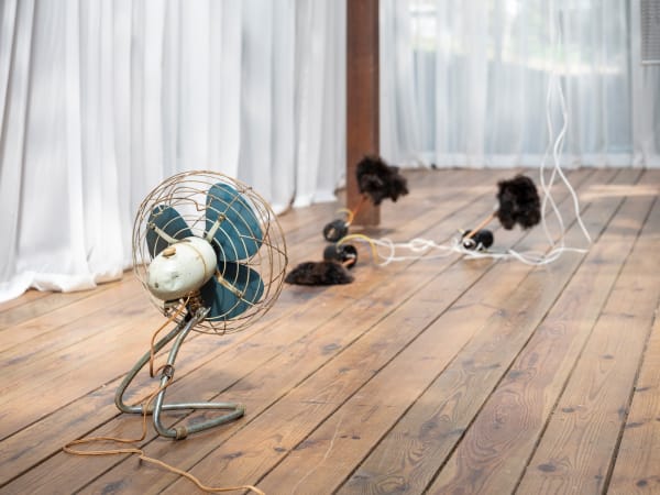 Installation view of “The 14th Gwangju Biennale” Horanggasinamu Art Polygon, Gwangju, 2023.