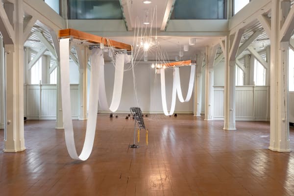Installation view of “I/O (in Oslo)” Atelier Nord, Oslo, 2021.