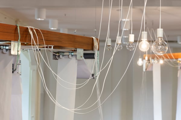 Installation view of “I/O (in Oslo)” Atelier Nord, Oslo, 2021.