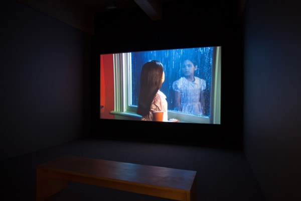 Install image of "Eight, Eighteen" video by Hubbard/Birchler