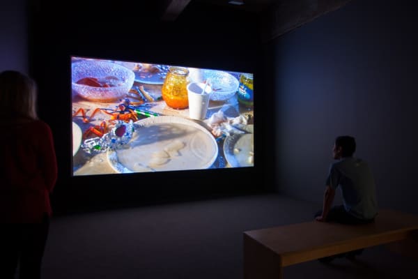 Install image of "Eight, Eighteen" video by Hubbard/Birchler