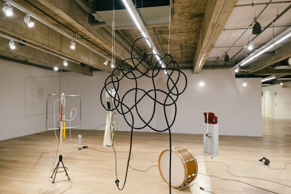 Installation view of “Parade (a Drip, a Drop, the End of the Tale)” Japan House São Paulo, São Paulo, 2021.
