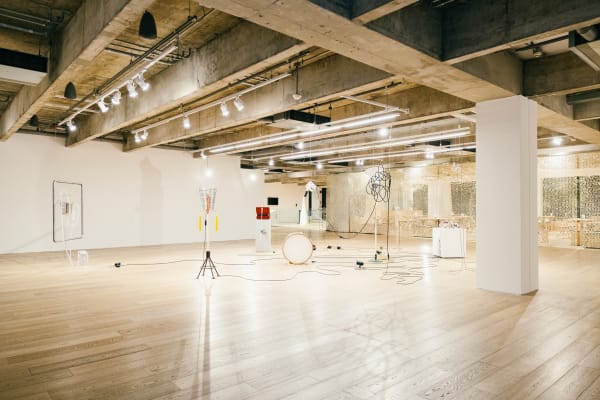 Installation view of “Parade (a Drip, a Drop, the End of the Tale)” Japan House São Paulo, São Paulo, 2021.