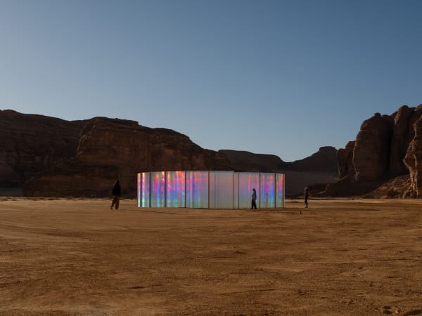 Installation view of Kimsooja: To Breathe - AlUla,