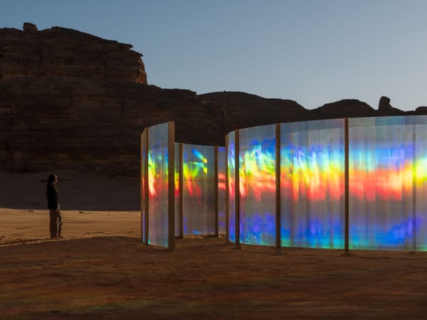 Installation view of Kimsooja: To Breathe - AlUla,