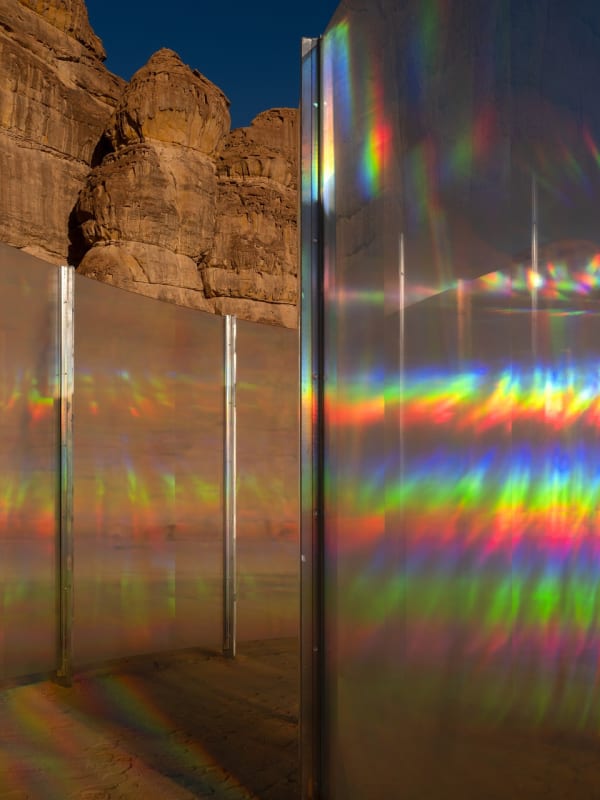 Installation view of Kimsooja: To Breathe - AlUla,