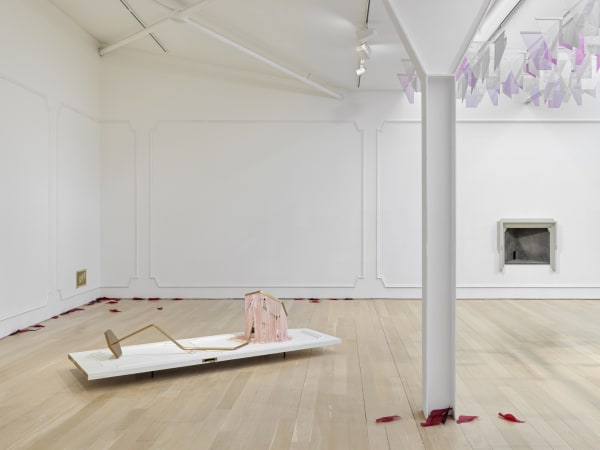 Martin Boyce Fruitmarket installation image.