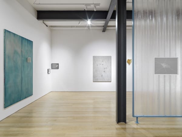Martin Boyce Fruitmarket installation image.