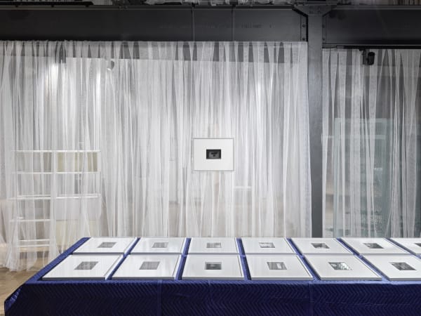 Martin Boyce Fruitmarket installation image.