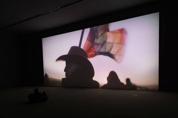 Installation view of Tomás Saraceno: Complementarities at Red Brick museum.