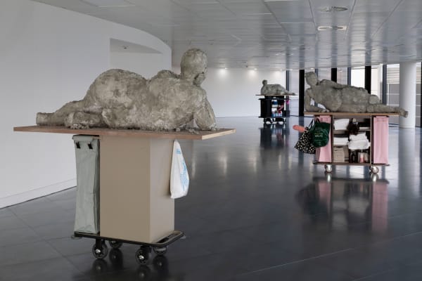 Nicole Wermers: Day Care installation images at The Common Guild, Glasgow.