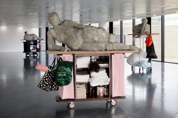 Nicole Wermers: Day Care installation images at The Common Guild, Glasgow.