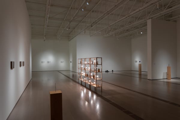 Installation images of Shilpa Gupta: I Live Under Your Sky Too.