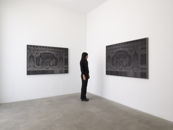 Lisa Oppenheim's installation images at TBG LA 2024.