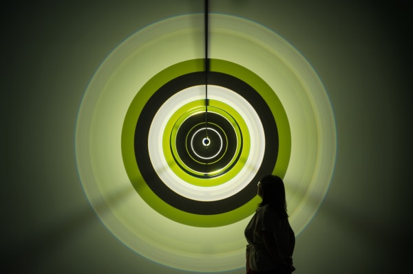 Installation view: Olafur Eliasson: Your curious journey, SAM at Tanjong Pagar Distripark, Singapore, 2024