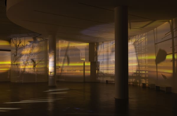 Sarah Sze installation image at ARoS, Aarhus C, Denmark.