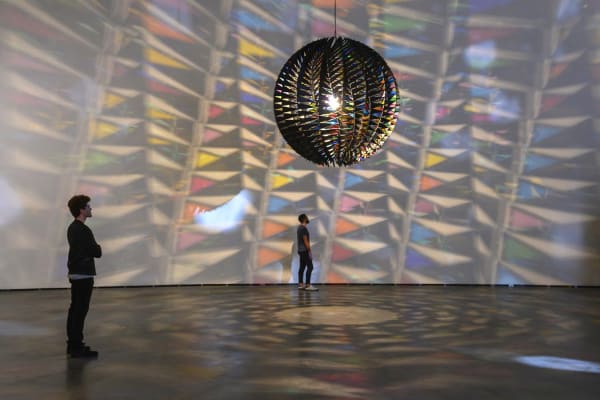 image of eliasson, lamp installation