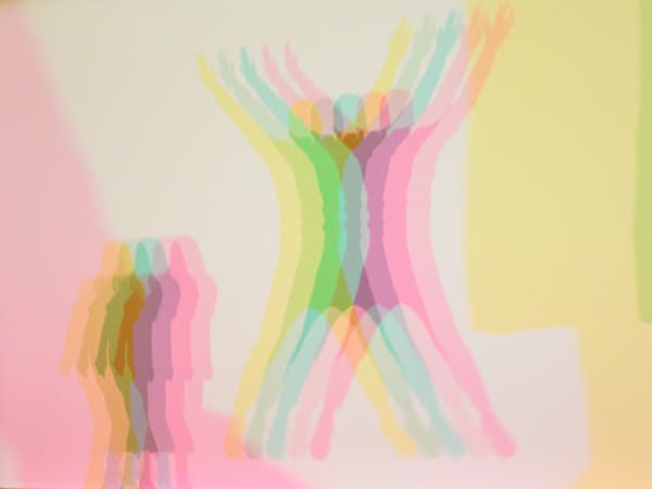 installation image of Eliasson works at guggenheim bilbao