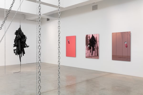 Installation image of Monica Bonvicini: Put All Heaven in a Rage at TBG New York.