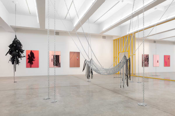 Installation image of Monica Bonvicini: Put All Heaven in a Rage at TBG New York.