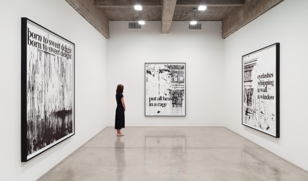 Installation image of Monica Bonvicini: Put All Heaven in a Rage at TBG New York.