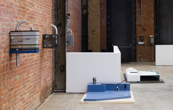 Installation view of SculptureCenter, New York.