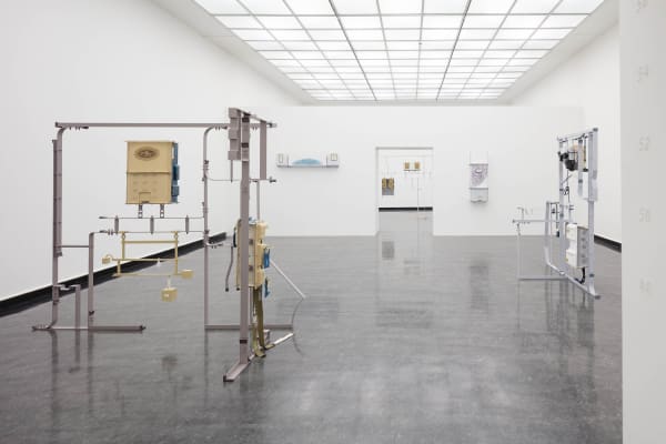 Installation view of Magali Reus: Hot Cottons.
