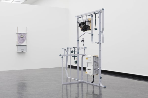 Installation view of Magali Reus: Hot Cottons.
