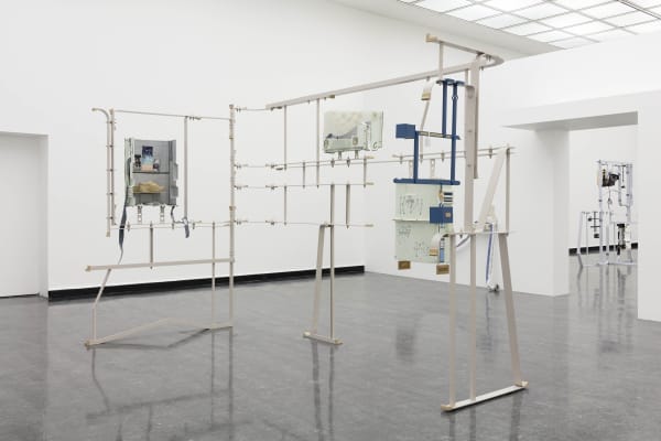 Installation view of Magali Reus: Hot Cottons.