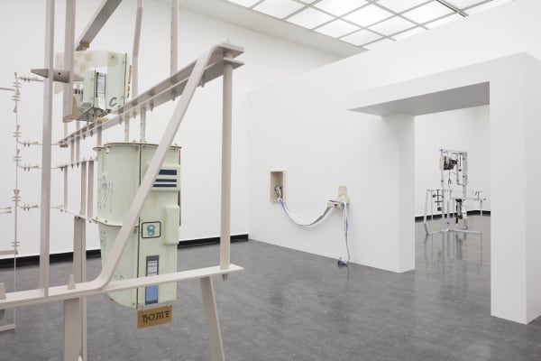 Installation view of Magali Reus: Hot Cottons.