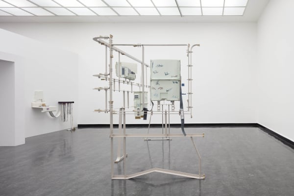 Installation view of Magali Reus: Hot Cottons.