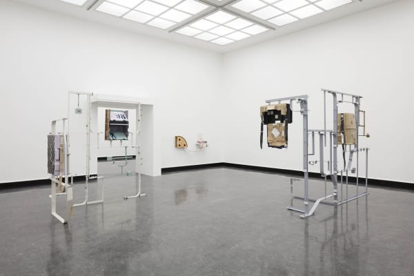 Installation view of Magali Reus: Hot Cottons.