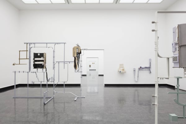 Installation view of Magali Reus: Hot Cottons.