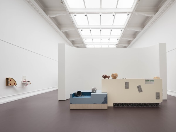 Installation view of Magali Reus: As mist, description.
