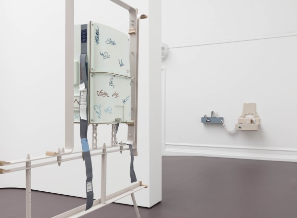 Installation view of Magali Reus: As mist, description.