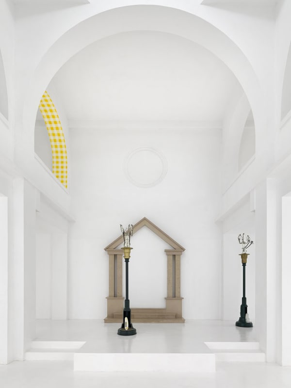 Installation image at CAC Synagogue de Delme Delme, France.