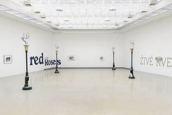 Installation view at Kunsthalle Bratislava, Bratislava, Slovakia.