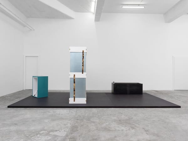 Installation view of Magali Reus: DINOSAURS.