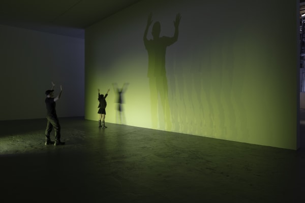 Installation view of Olafur Eliasson: OPEN at MOCA LA.