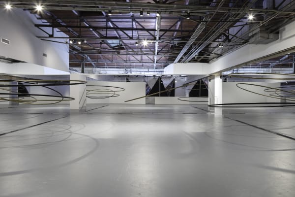 Installation view of Olafur Eliasson: OPEN at MOCA LA.