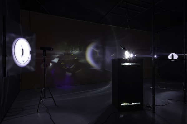 Installation view of Olafur Eliasson: OPEN at MOCA LA.