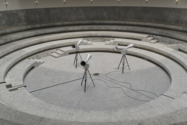 Installation image of Yuko Mohri: Moré and Moré.