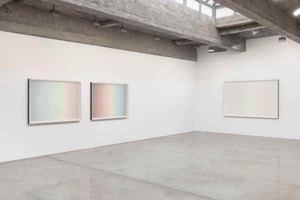 Olafur Eliasson's installation view at Tanya Bonakdar Gallery, New York
