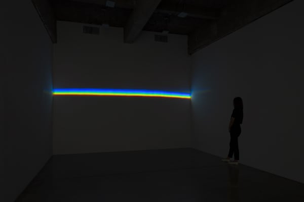 Olafur Eliasson's installation view at Tanya Bonakdar Gallery, New York