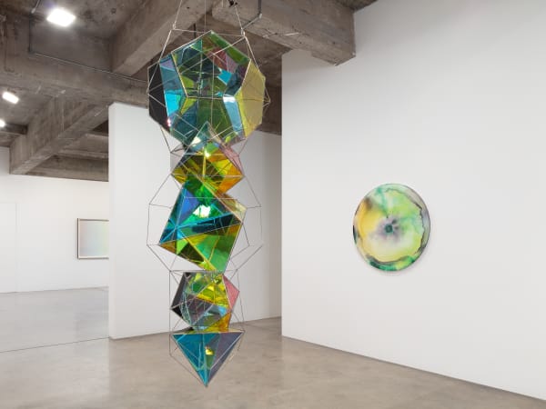Olafur Eliasson's installation view at Tanya Bonakdar Gallery, New York