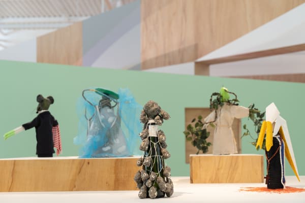 Installation view of Rivane Neuenschwander: Tangolomango.