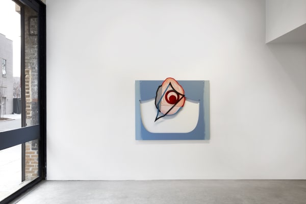 Thomas Scheibitz's installation images.