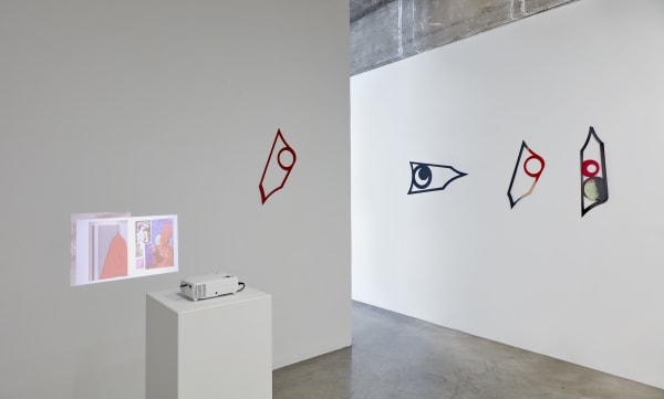 Thomas Scheibitz's installation images.