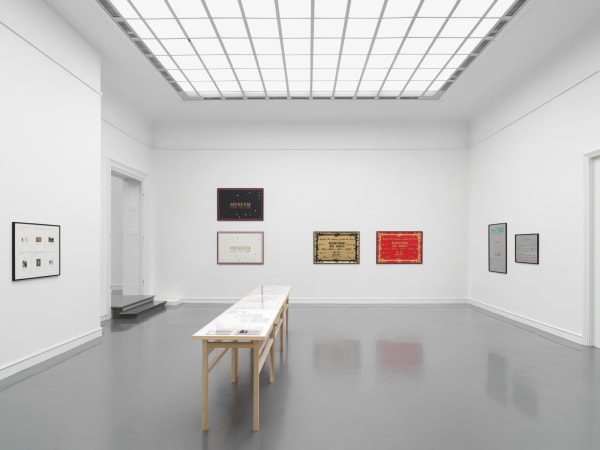 Installation image of Slavs and Tatars: Simurgh at Staatliche Kunsthalle Baden-Baden, Germany.